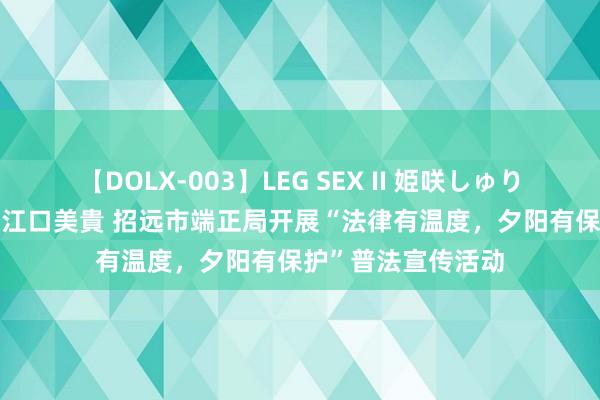 【DOLX-003】LEG SEX II 姫咲しゅり ゆりあ 眞雪ゆん 江口美貴 招远市端正局开展“法律有温度，夕阳有保护”普法宣传活动