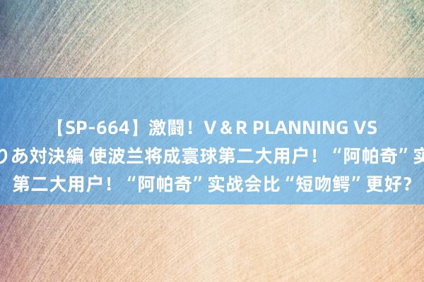 【SP-664】激闘！V＆R PLANNING VS MOODYZ 淫乱痴女ゆりあ対決編 使波兰将成寰球第二大用户！“阿帕奇”实战会比“短吻鳄”更好？