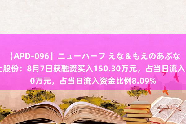 【APD-096】ニューハーフ えな＆もえのあぶない課外授業 闰土股份：8月7日获融资买入150.30万元，占当日流入资金比例8.09%