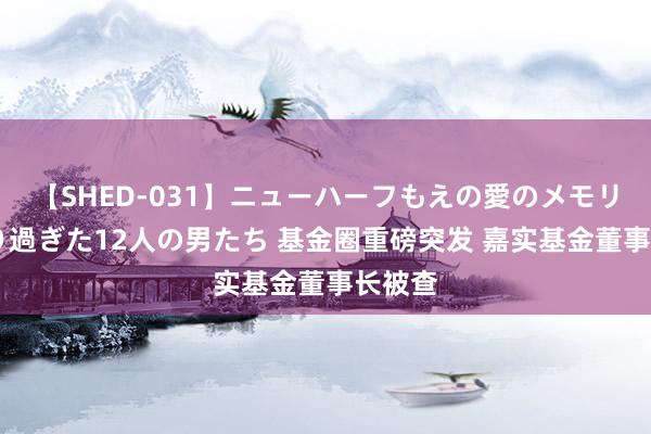 【SHED-031】ニューハーフもえの愛のメモリー 通り過ぎた12人の男たち 基金圈重磅突发 嘉实基金董事长被查